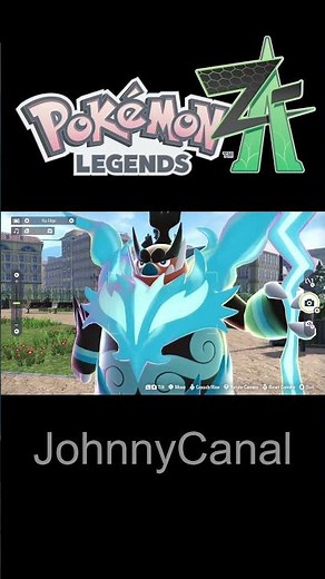 Shiny Mega Evolution Emboar in Pokemon Legends Z-A #pokemonlegendsza #pokemon #lumiosecity