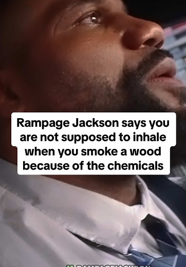 Rampage Jackson Warns Against Inhaling Wood Smoke