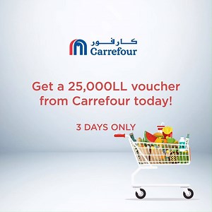 333 reactions · 11 shares | Don’t miss out on our newest promotion! Shop a Mall GiftCard worth $150 and get your complimentary voucher worth L.L. 25,000 from Carrefour Lebanon. *Terms & Conditions apply | City Centre Beirut | Facebook
