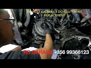 Renault Kadjar 1.5dci clutch replacement