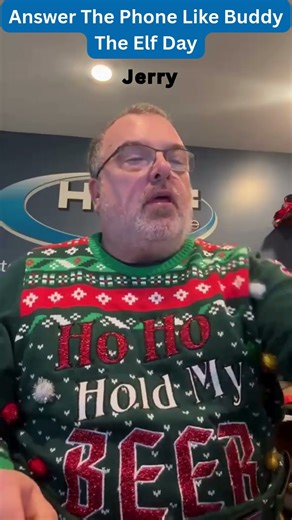 Answer The Phone Like Buddy The Elf Day at Huff Insurance