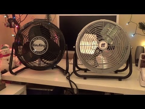 The Best 12" High Velocity Fans: The Air King 9212 vs. The TPI F-12-TE
