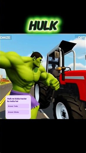 Hulk ne tractor todh diya 😞🚜#indiantractorsimulatorlite