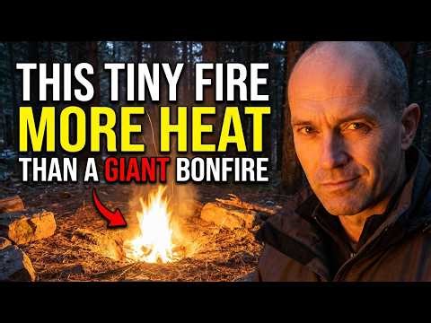 This TINY Campfire Generates MORE HEAT than a GIANT Bonfire!