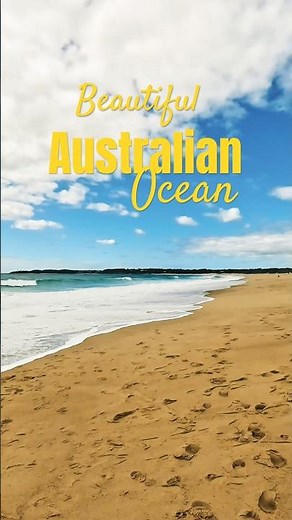 Beautiful Australian ocean 🌊 | Coastal Paradise #oceanvibes #beachvibes #australiadiaries