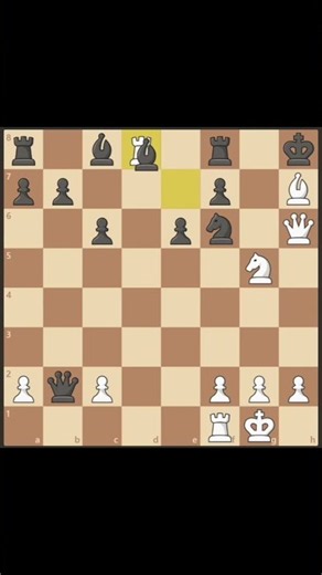Brilliant Rook sac wins the game. #chess #chesslessons #chesspuzzle