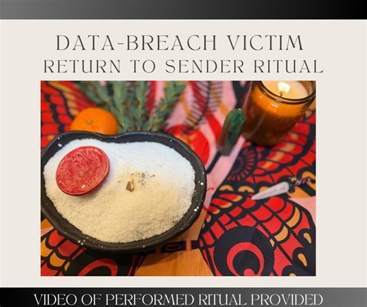 Data Breach Victim | Return-to-sender Ritual | Custom Video - Etsy