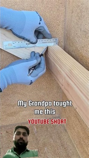 Carpenter's Techniques and tips #shorts| woodworking ideas#tips#howto#woodworking