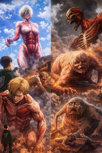 Female Titan Powers Explained Hindi | Why Annie Is the Most Versatile Titan | Attack on Titan ——————————————— 📝 Video Description:- Attack on Titan ki duniya me Female Titan ek aisi anokhi shakti hai jo sirf ek aurat hi inherit kar sakti hai. Isse aksar “khubsoorat titan” kaha jata hai, lekin iska asli khauf uski speed, combat skills aur adaptability me chhupa hai. Ye titan kisi ek fixed power par depend nahi karta, balki doosre titans ki shaktiyon ko apna sakta hai—aur isi wajah se ye sabse ve