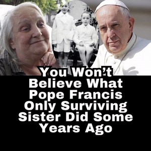 32K views · 645 reactions | You Won’t Believe What Pope Francis Only Surviving Sister Did Some Years Ago | Blessed Virgin Mary | Facebook