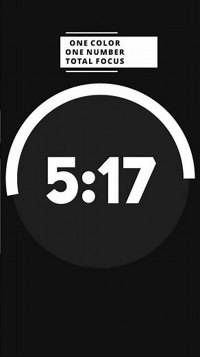 10 Min Timer (Fast Preview) | Minimal Dark #silent #focustimer #countdown #minimaltimer #shorts