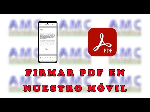 FIRMAR DOCUMENTO PDF ABOBE ACROBAT READER DESDE EL MOVIL