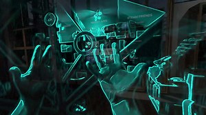 This is what the Valve Index passthrough mode looks like...