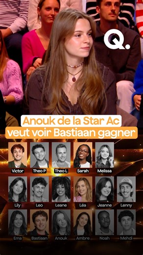 Qui sera le gagnant de la Star Ac' selon Anouk ? | Quotidien avec Yann Barthès