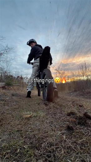 "Took my Surron Ultra on the trail... this thing is WAYtoo fast 😳💨 #surron #surronultra #ebike