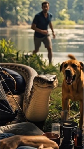 Anaconda vs Dog | Jungle Horror 😱☠️