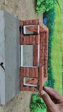 Art of Mini house 🏡 cunstruction| Handmade🚧 Model| @HMbuildx