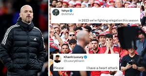 “We’re fighting relegation”, “I have a heart attack” – Manchester United fans worried as duo start together in line-up for Brentford clash