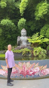 4.7K views · 127 reactions | Discover the story of how the Blessing Buddha found its home here at Crystal Castle & Shambhala Gardens. This giant Buddha, weighing over 13 tonnes, sits on its lotus and blesses all who visit. 律‍♂️ | Crystal Castle | Facebook