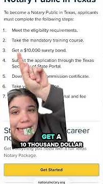 How to become a notary public in the state of Texas!