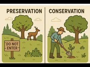 The Between Conservation and Preservation