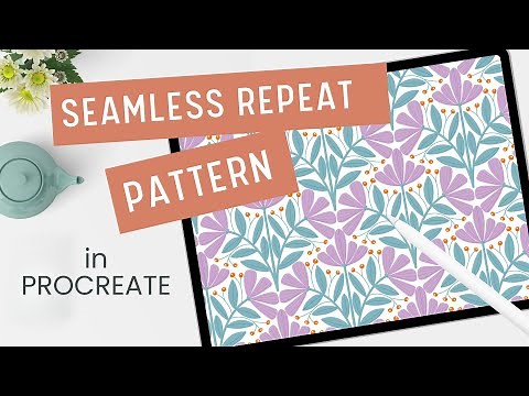 Procreate Floral Pattern Magic: From Ogee Tile to Seamless Bloom