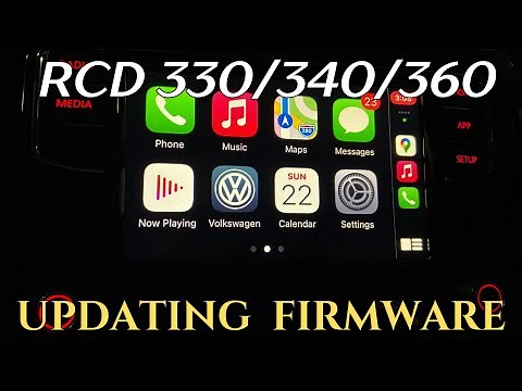GUIDE - How to update the system firmware of RCD 330/340/360 units