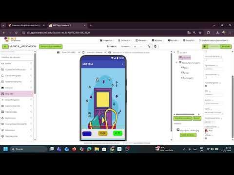 REPRODUCTOR DE MUSICA EN MIT APP INVENTOR