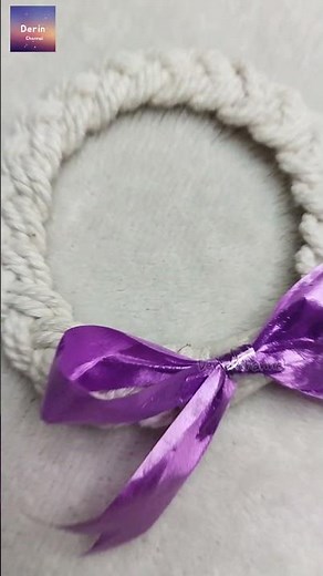 DIY Macrame Ornament | Macrame Ornament Wreath Tutorial with Braided Knots