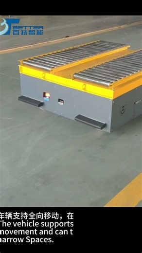 🔍 Roller trolley, double the efficiency of material loading and unloading