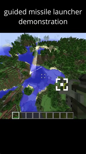 guided missile launcher demonstration