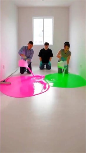 Modern black & neon marble epoxy 💗💚