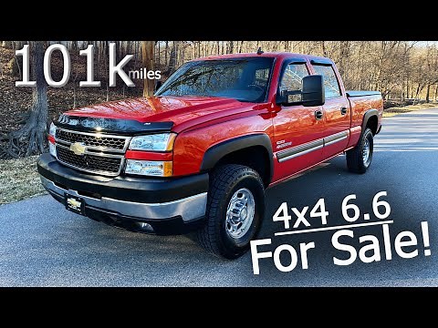 6.6 Duramax For Sale: 2006 Chevy Silverado 2500HD with 101k Miles