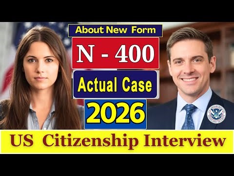 Actual Interview of U.S. Citizenship I Small Talk I N-400 Naturalization Interview and Test #n400