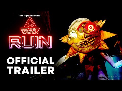 FNAF Security Breach RUIN - NEW Trailer DLC Five Nights at Freddy's (2023)