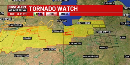WATCH: Tracking tornado threat tonight