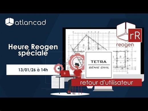 TETRA GENIE CIVIL - l utilisation optimisée de Reogen le plugin de ferraillages dans Revit | atlancad