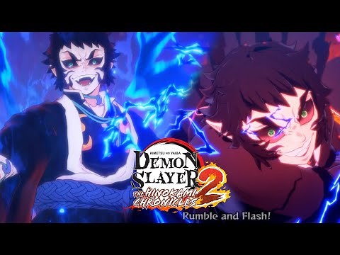 Kaigakus Complete Moveset (Upper Six Moon) - Demon Slayer The Hinokami Chronicles 2