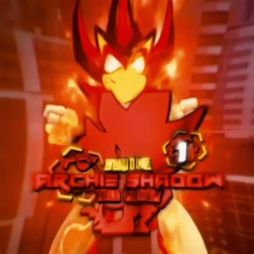 Comic sonic versus comic shadow ￼