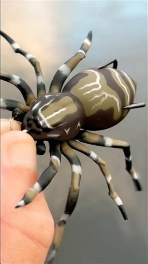 Fishing A ULTRA-REALISTIC Spider Lure…