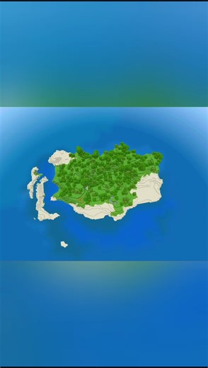 Seed Pulau Terbaik di Minecraft 1.21+ Bedrock & Java - Part 115