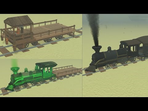 Dead Rails: 3 New Trains - GHOST TRAIN, WOODEN TRAIN, PASSENGER TRAIN | Roblox