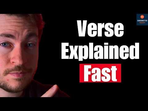Verse Song Section Explained In 1 Minute