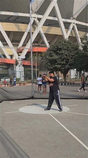 2nd Gold medal🏅 in National games masters discus throw #raosaab #workout #athlete #thrower #games
