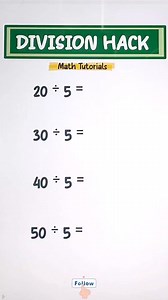 22K views · 306 reactions | Division Hack‼️‼️‼️ #Math #mathmadeeasy #TeacherGon #mathteachergon #MathTutorials #mathhacks | Math Tutorials | Facebook