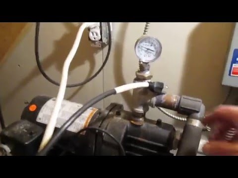 How a jet pump pressure switch works