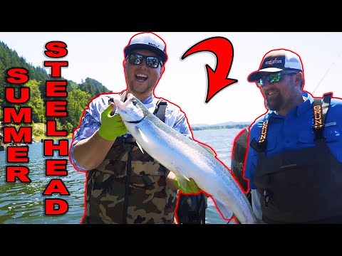 UNREAL Columbia River Summer STEELHEAD FISHING!