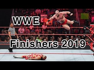 WWE All Finishers 2019 (male)