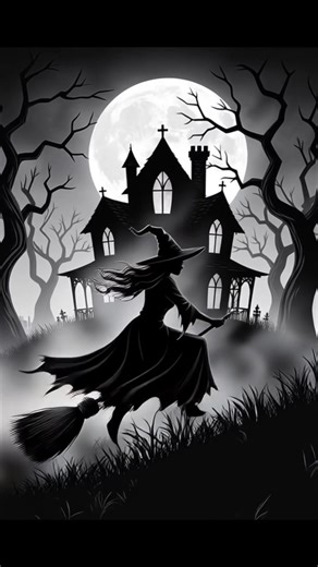 #witch #fly #Halloween | My Little Witch