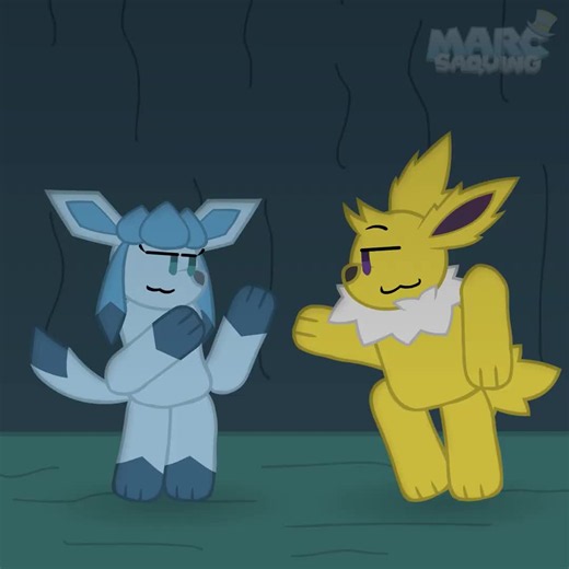 Let_s Groove _ Eeveelution Squad Meme [Speed x Lazuli 💛💙] [Animation original by